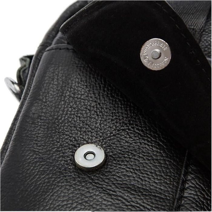Сумка Vintage Чорна (14674) зображення 8