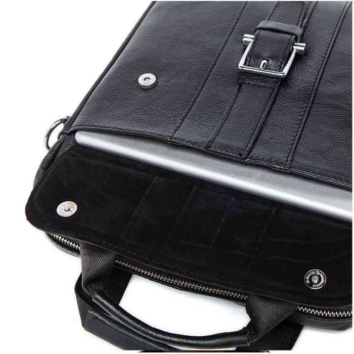 Сумка Vintage Чорна (14674) зображення 9