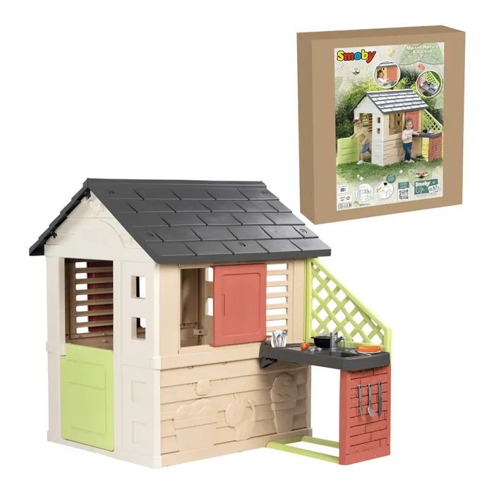 Игровой домик Smoby Life Сонячний з літньою кухнею (7600810739) изображение 2