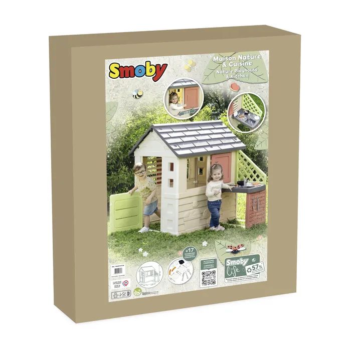 Игровой домик Smoby Life Сонячний з літньою кухнею (7600810739) изображение 5
