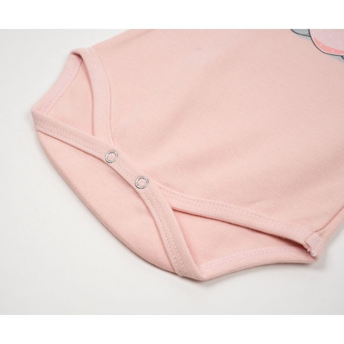 Боди детское Breeze со слоником (1027-80G-peach1) изображение 4