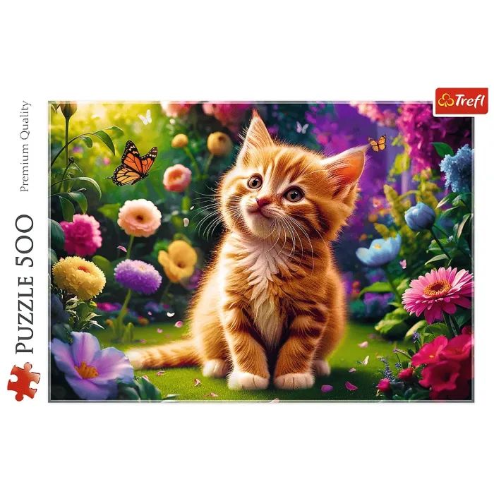 Пазл Trefl Милая Китти 500 элементов (5900511375251) изображение 3
