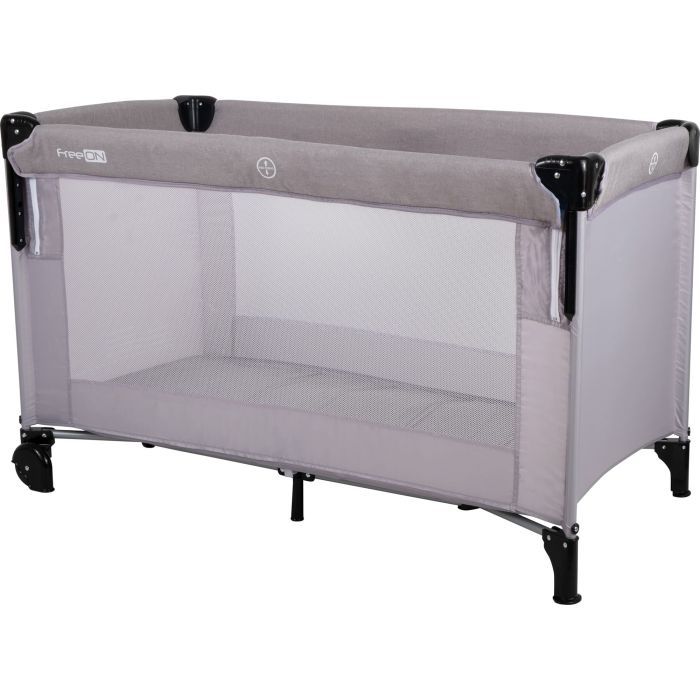 Детский манеж FreeON Bedside со вторым ярусом Grey (39968)