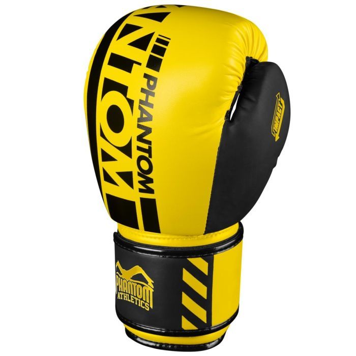 Боксерские перчатки Phantom APEX Neon Yellow 14 унцій (PHBG2885-14) изображение 3