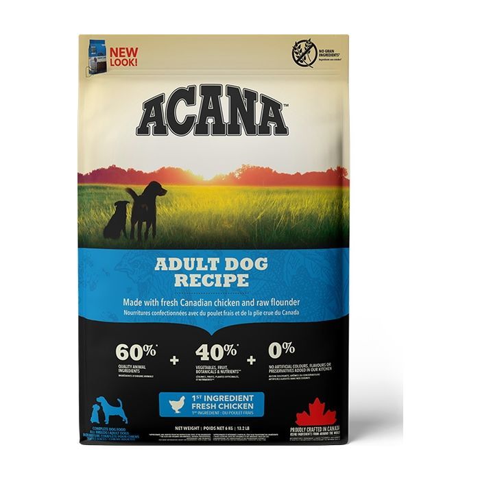 Сухий корм для собак ACANA Adult Dog Recipe 2 кг (0064992525200)