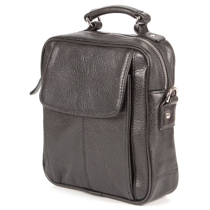 Сумка Shvigel Кожаная Черная (00875)