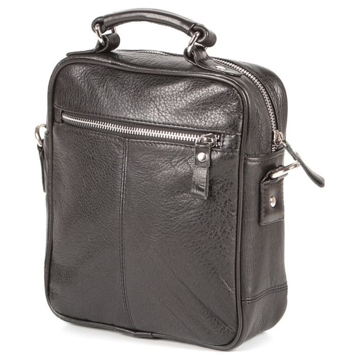 Сумка Shvigel Кожаная Черная (00875) изображение 6