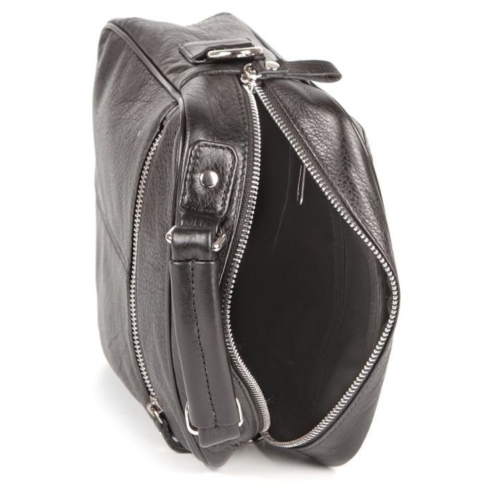 Сумка Shvigel Кожаная Черная (00875) изображение 9