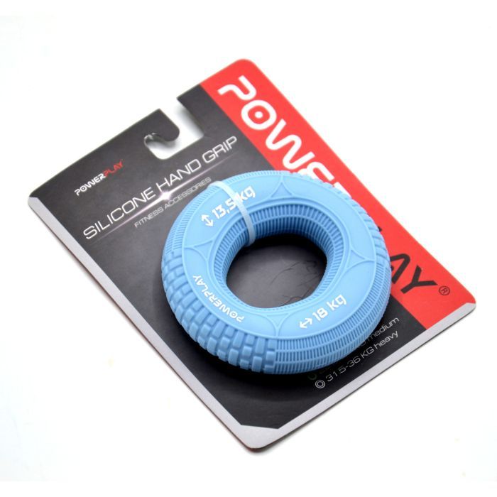 Эспандер PowerPlay PP-4330 Hand Grip Loops Light 13.5-18 кг Блакитний (PP_4330_Blue_(13.5-18kg)) изображение 10