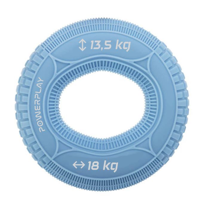 Эспандер PowerPlay PP-4330 Hand Grip Loops Light 13.5-18 кг Блакитний (PP_4330_Blue_(13.5-18kg))
