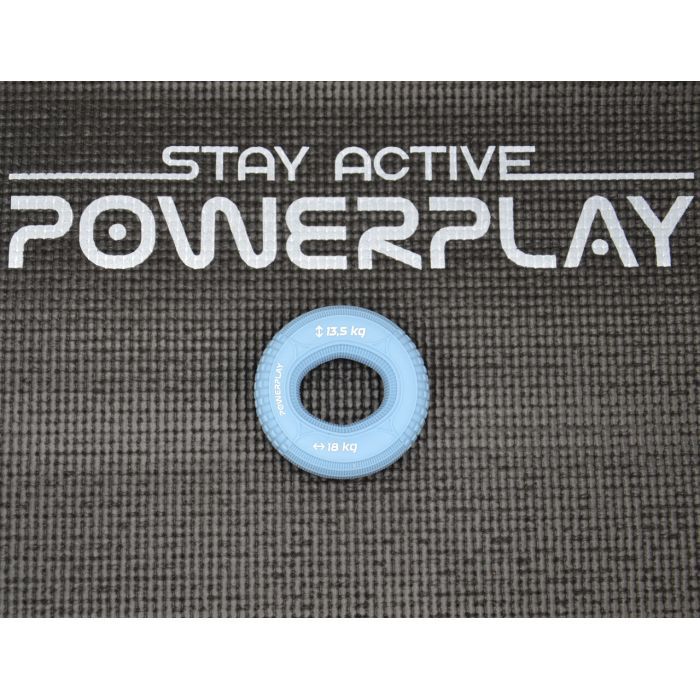 Эспандер PowerPlay PP-4330 Hand Grip Loops Light 13.5-18 кг Блакитний (PP_4330_Blue_(13.5-18kg)) изображение 8