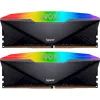 Модуль памяти для компьютера DDR4 16GB (2x8GB) 3200 MHz NOX RGB Black Apacer (AH4U16G32C28YNBAA-2)