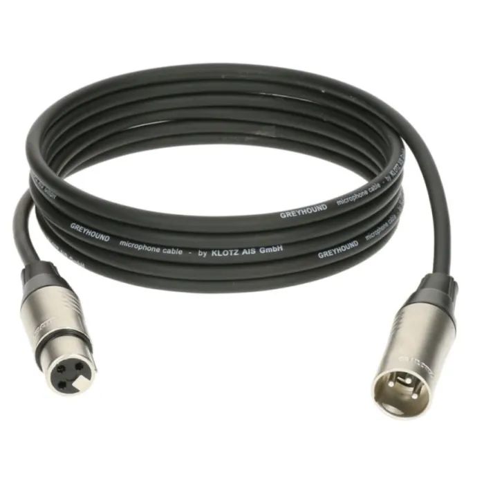 Микрофонный кабель Klotz Greyhound Microphone Сable 3 m (229109)