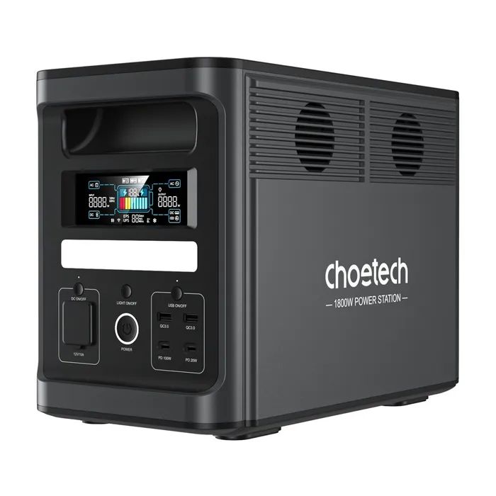 Зарядная станция Choetech BS065-EU-BK 1800W (BS065-EU-BK)