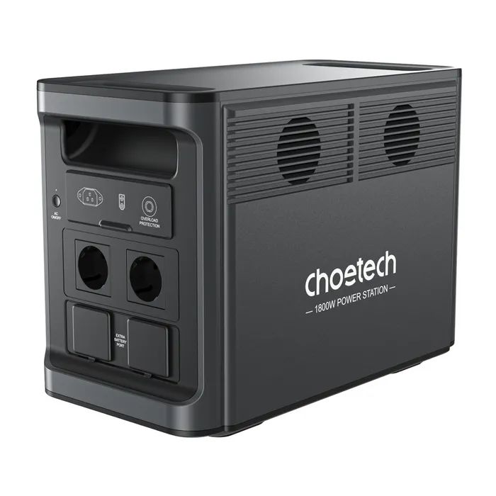 Зарядная станция Choetech BS065-EU-BK 1800W (BS065-EU-BK) изображение 2