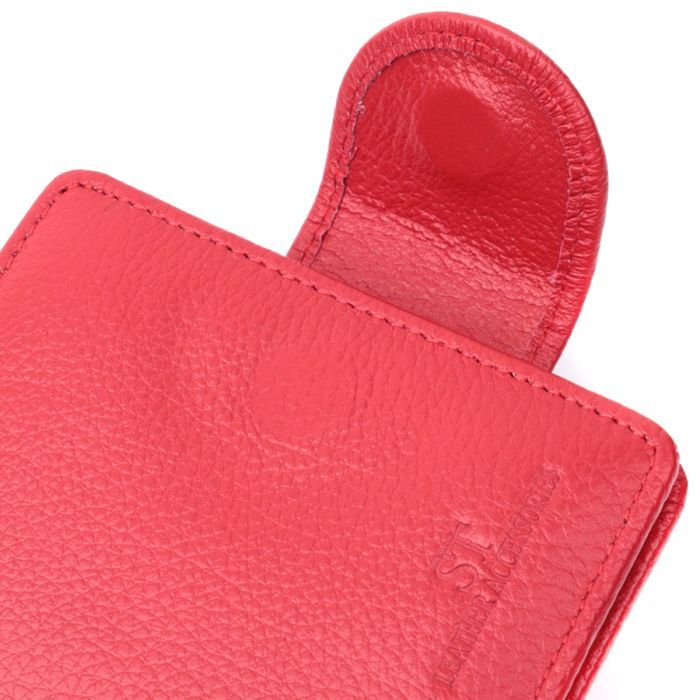 Гаманець ST Leather З натуральної шкіри Чорний (22701) зображення 5