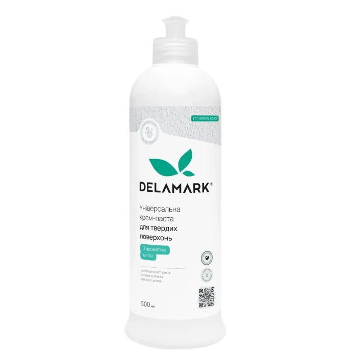 Крем для чистки кухни DeLaMark С ароматом мяты 500 мл (4820152333858)