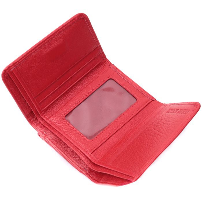 Кошелек ST Leather Из натуральной кожи Красный (22721) изображение 6