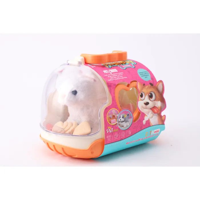 Интерактивная игрушка Plush Pet Котик с переноской (3858894675395) изображение 2