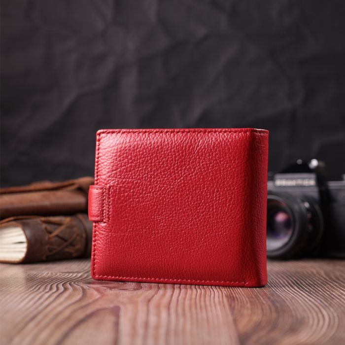 Кошелек ST Leather Из натуральной кожи Красный (22555) изображение 10