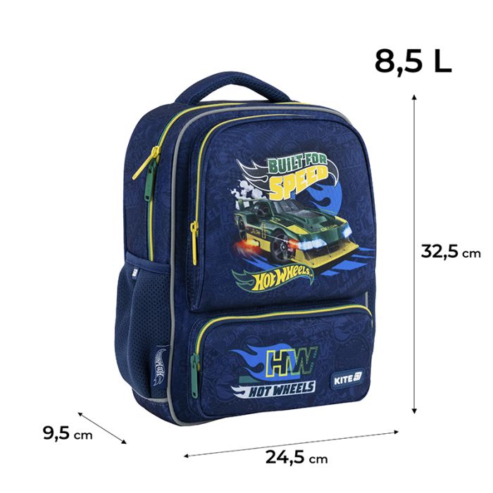Рюкзак детский Kite Kids 559 Hot Wheels (HW25-559XS) изображение 2