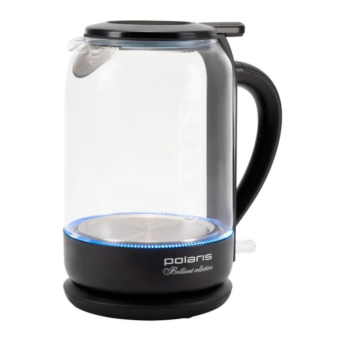 Электрочайник Polaris PWK 17103CGL Water Way Pro Чорний изображение 2