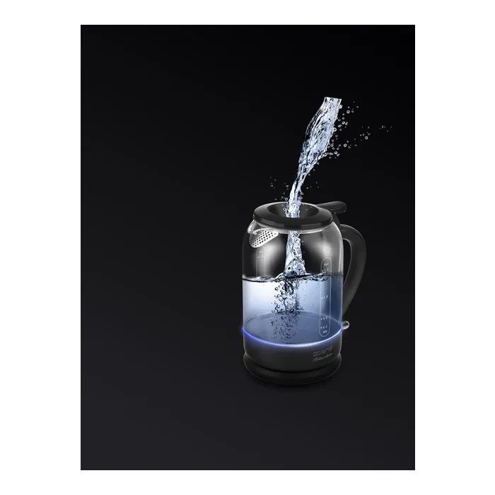Электрочайник Polaris PWK 17103CGL Water Way Pro Чорний изображение 5