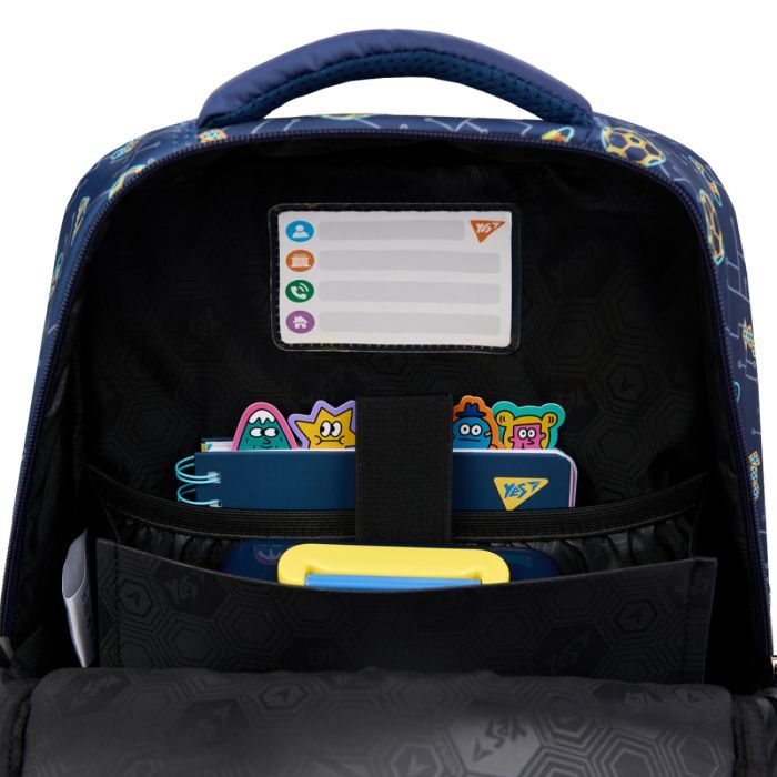 Рюкзак шкільний Yes Football Gamer S-52 Ergo (559891) зображення 13