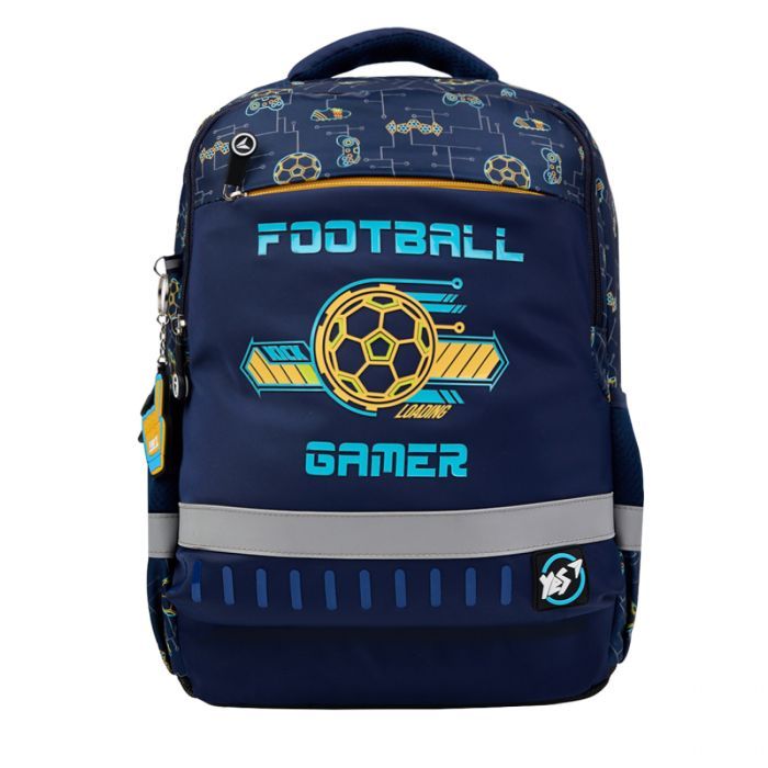Рюкзак шкільний Yes Football Gamer S-52 Ergo (559891) зображення 3