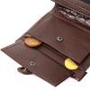 Портмоне Bond Accessories З натуральної шкіри Коричневе (22058) зображення 9