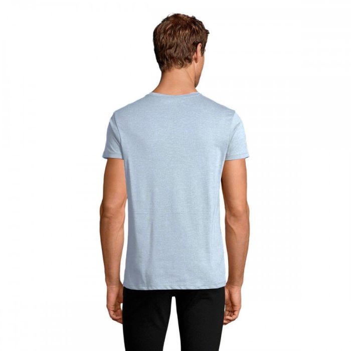 Футболка Sol's Regent Fit небесно-блакитний меланж XL (00553258XL) изображение 2