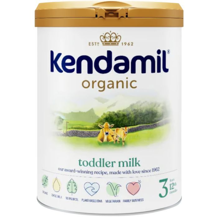 Детская смесь Kendamil Organic 3 молочная 12-36 месяцев 800 г (92000043)