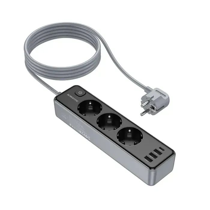 Сетевой фильтр питания BOROFONE BAC8 (6941991116636) изображение 6