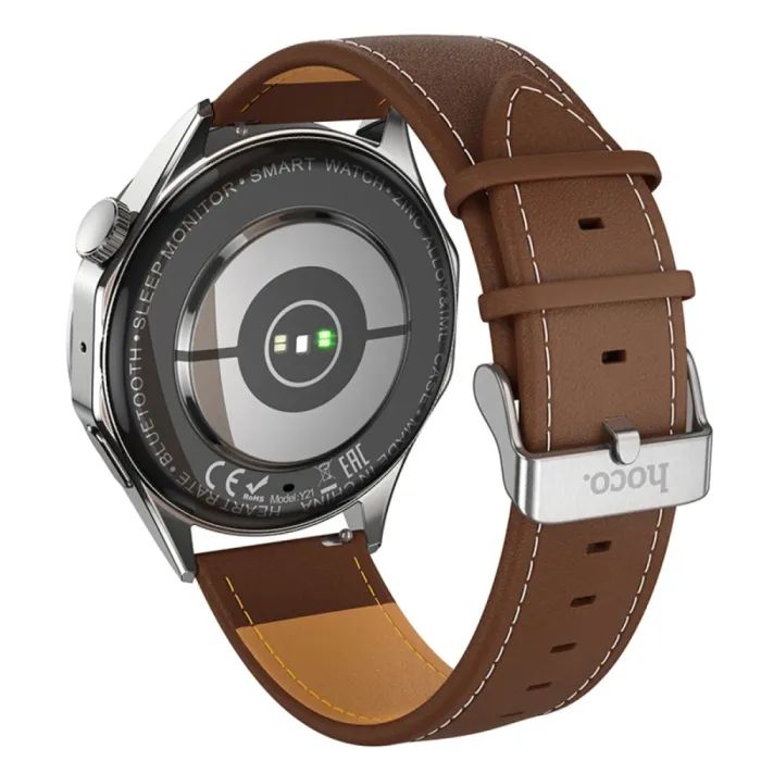 Смарт-часы HOCO Y21 AMOLED Smart sports watch(call version) Metal gray (6942007624077) изображение 2