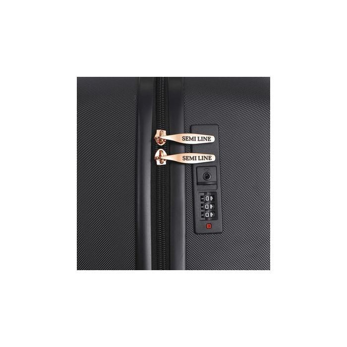 Чемодан Semi Line 24" M T5718-2 Black (DAS302928) изображение 7