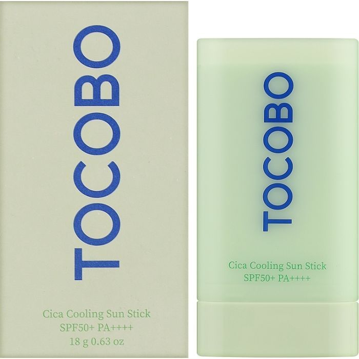 Засіб від засмаги Tocobo Cica Cooling Sun Stick SPF50+/ PA + + + + Стік із охолоджуючим ефектом 18 г (8809835060454) зображення 2