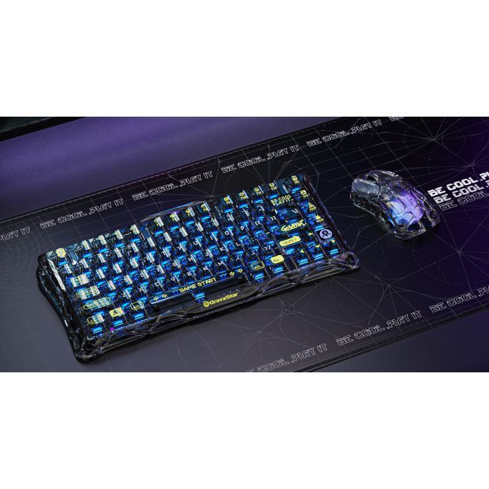 Мишка GravaStar Mercury M2 Transparent Black (GRAVASTARM2_XTAL_BLK) зображення 7