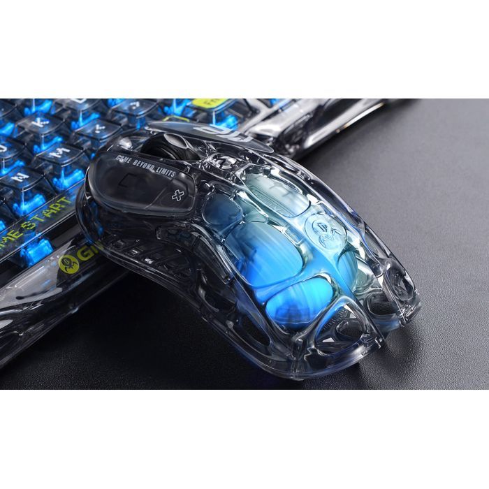 Мишка GravaStar Mercury M2 Transparent Black (GRAVASTARM2_XTAL_BLK) зображення 8