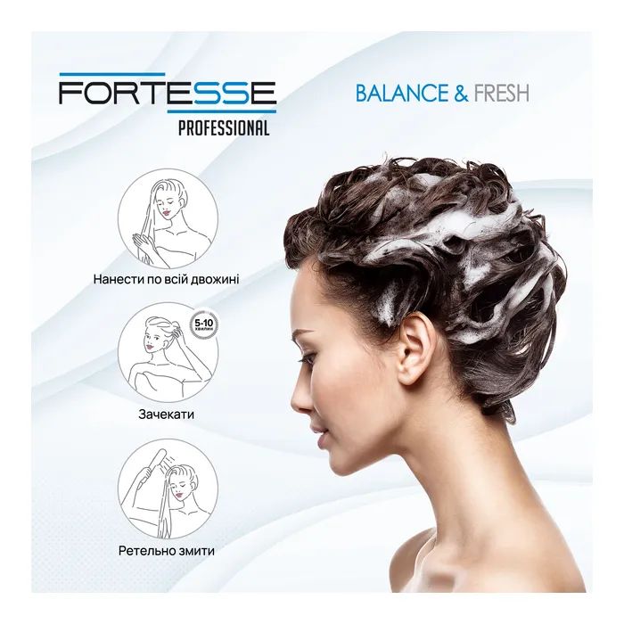Маска для волос Fortesse Professional Balance & Fresh 200 мл (4823115500199) изображение 4