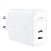 Зарядний пристрій Acefast A29 USB-C PD50W GaN White (6974316281450)