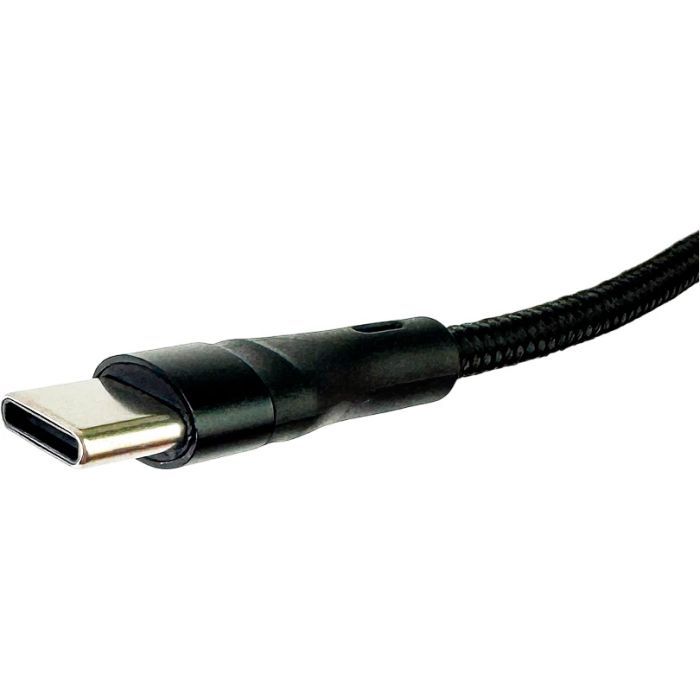 Дата кабель USB 2.0 AM to USB-C 1.0m 480Mbps black Ultra (UC100-0100BK) зображення 2