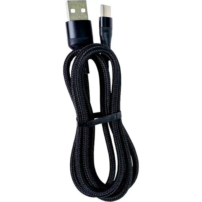 Дата кабель USB 2.0 AM to USB-C 1.0m 480Mbps black Ultra (UC100-0100BK) зображення 3