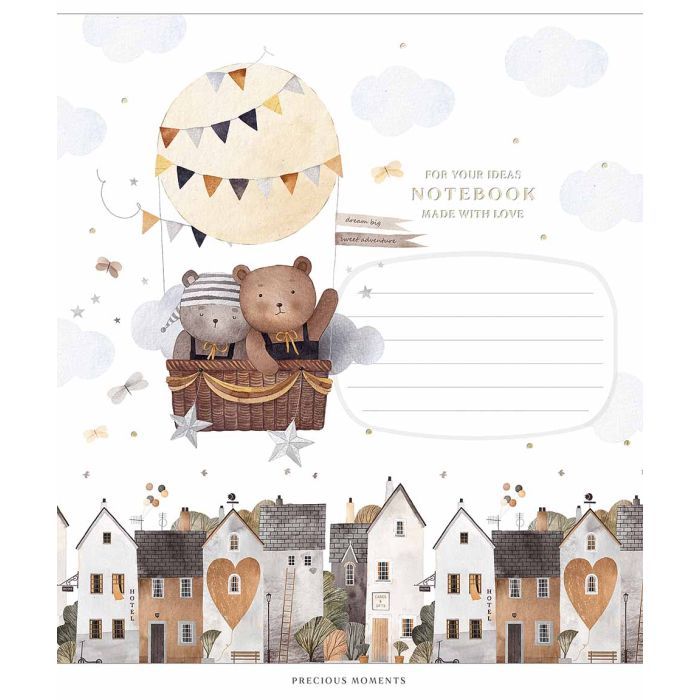 Зошит Школярик Precious moments 12 аркушів клітинка (012-3506K) зображення 3