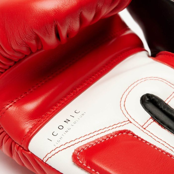 Боксерские перчатки Leone GN208 Iconic Red 12 унцій (GN208_Red_12oz) изображение 8