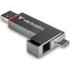 USB флеш накопитель Verbatim 128GB QuickStick USB 3.2/USB-C (32040)