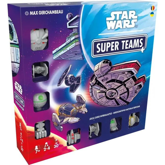 Настольная игра Geekach Games Звездные войны. Суперкоманды (Star Wars Super Teams) (укр.) (GRJ0006ST)