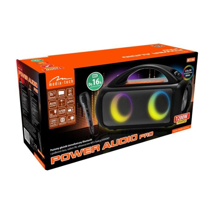 Акустична система Media-Tech Power Audio Pro (MT3184) зображення 5