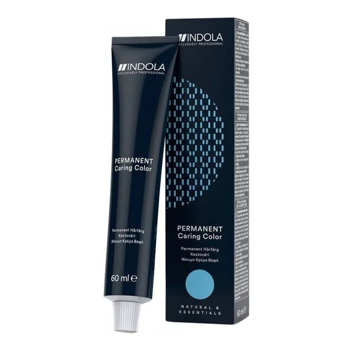 Краска для волос Indola Permanent Caring Color 7.35 – Средний блонд золотистый красное дерево (4045787932300)