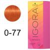Фарба для волосся Schwarzkopf Professional Igora Vibrance Концентрат 0-77 - Мідний (7702045051230) зображення 2