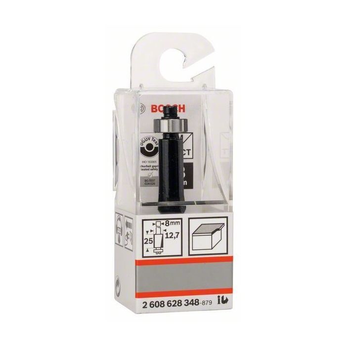 Фреза Bosch Professional для выборки заподлицо, Std, S8, D9.5, L25.4 (2.608.628.346) изображение 3